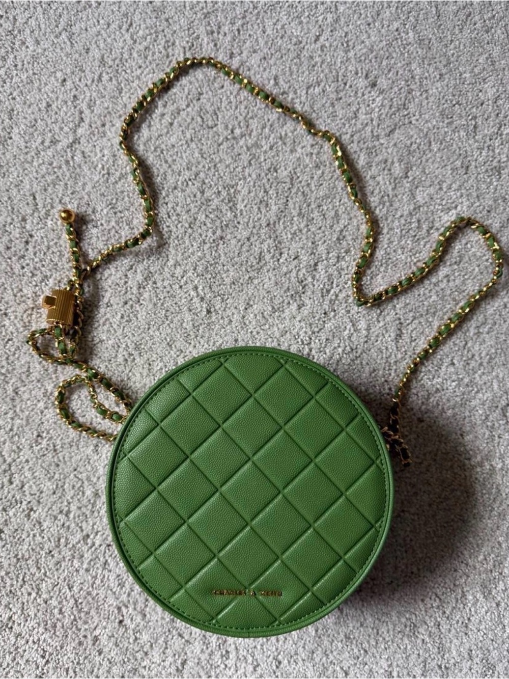 Charles & Keith Kwan Quilted Circle Bag - Picture 7 of 8